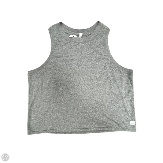 Athletic Tank Top By Vuori In Grey, Size: M