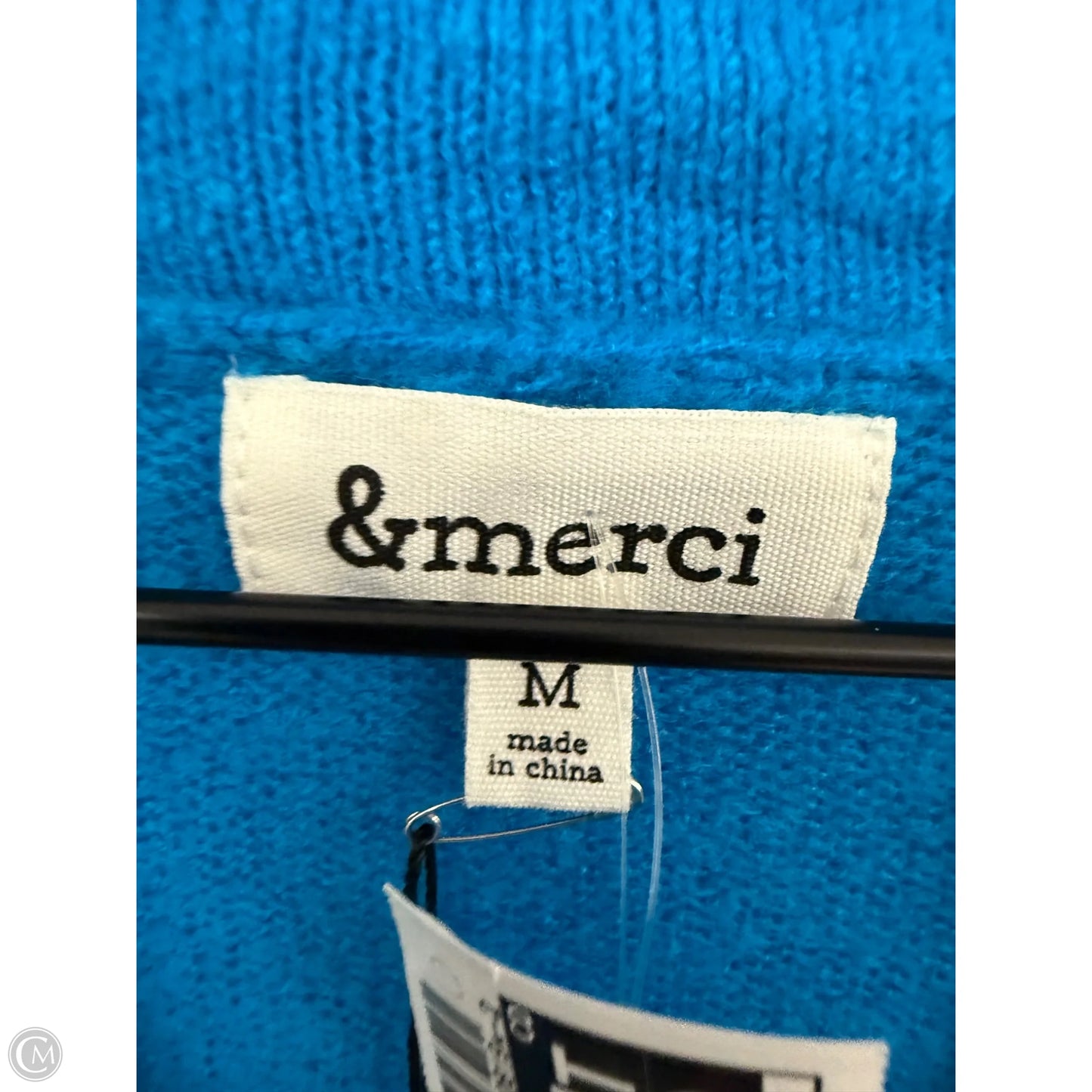 Sweater By Clothes Mentor In Blue, Size: M