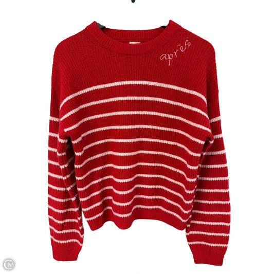 Sweater By A New Day In Red, Size: S