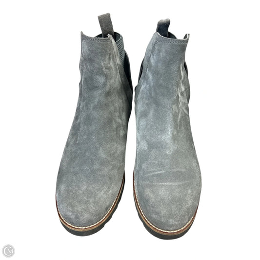 Boots Ankle Flats By Blondo In Grey, Size: 6