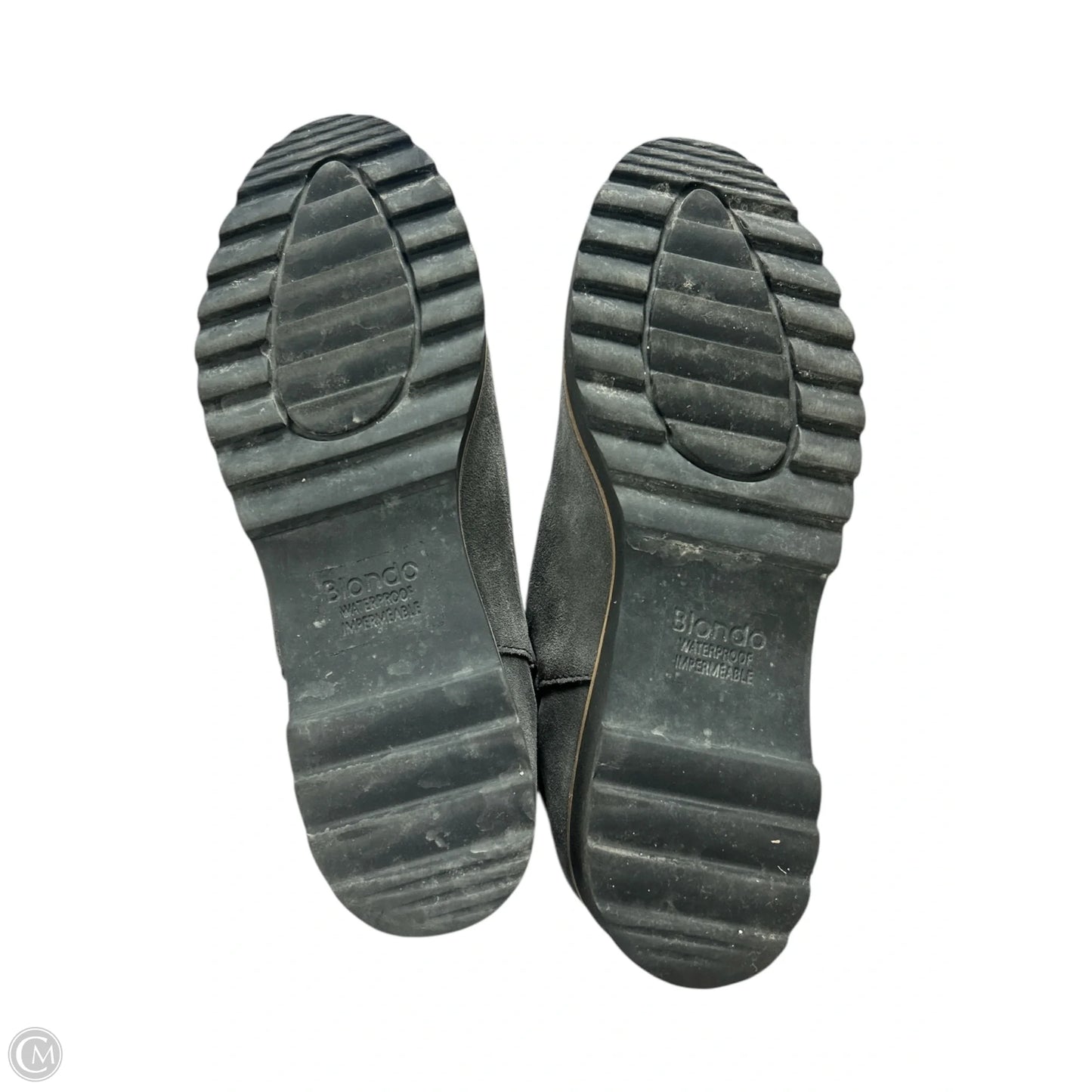Boots Ankle Flats By Blondo In Grey, Size: 6