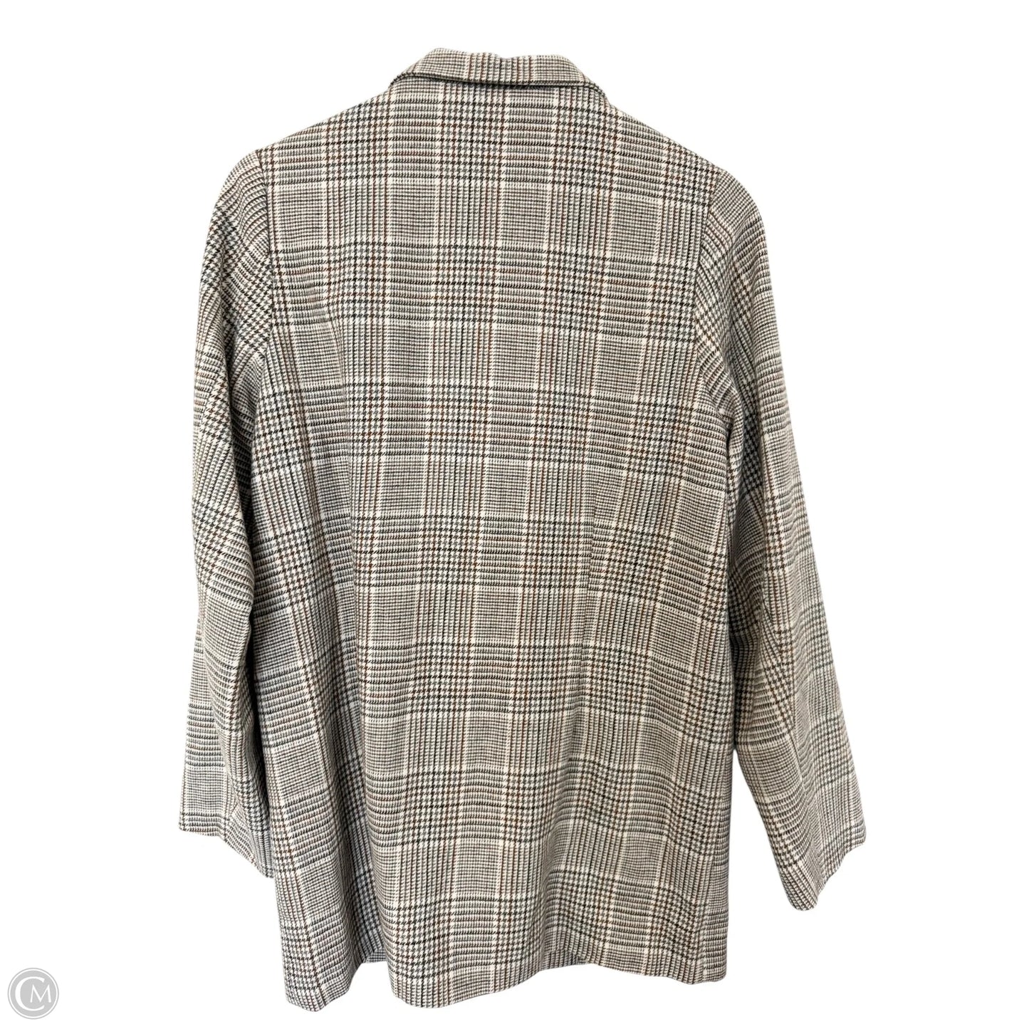 Blazer By Cmc In Grey & Tan, Size: M