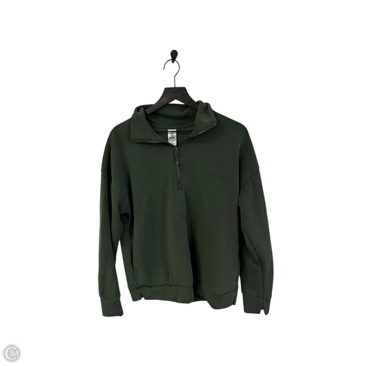 Sweatshirt Collar By Members Mark In Green, Size: M