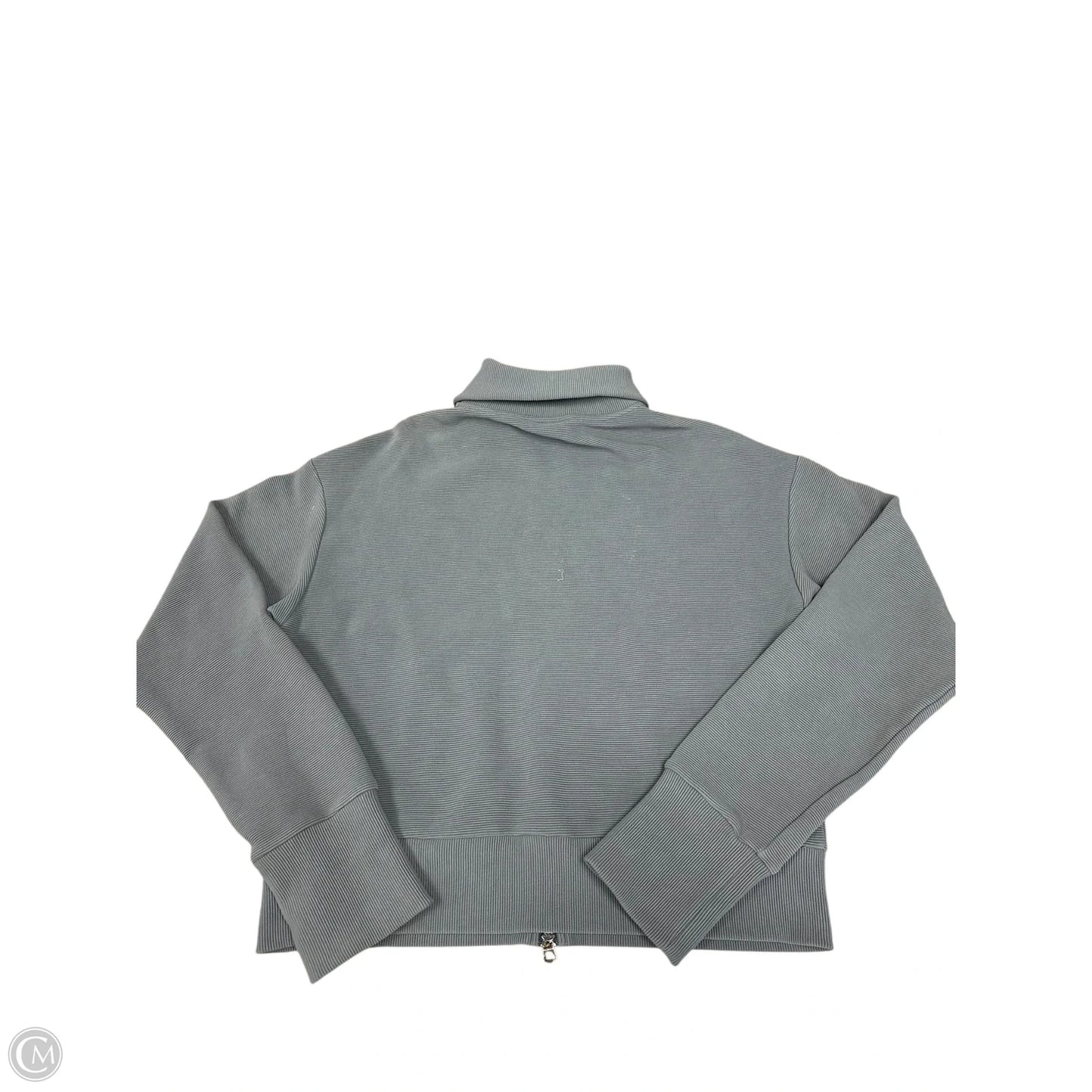 Sweatshirt Collar By Varley In Grey, Size: M