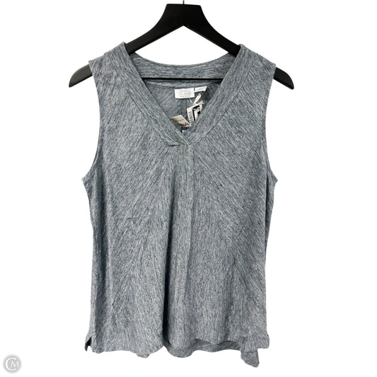 Top Sleeveless By Sigrid Olsen In Blue, Size: L