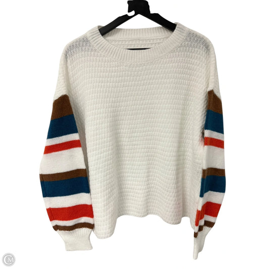 Sweater By Cme In White, Size: L
