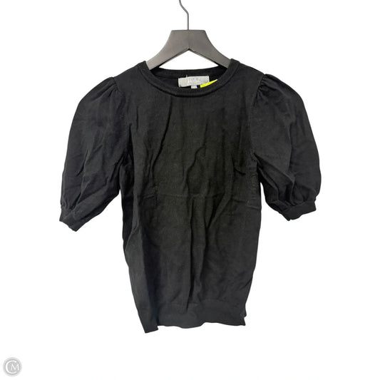 Sweater Short Sleeve By Marled In Black, Size: Xs