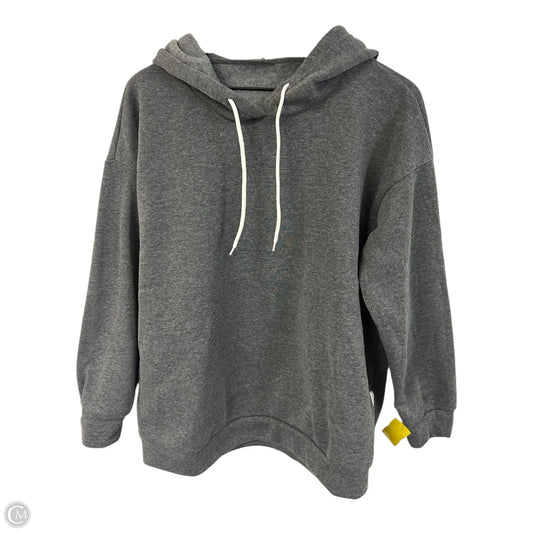 Sweatshirt Hoodie By Cme In Grey, Size: 1x