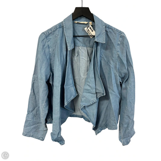 Top Long Sleeve By Soft Surroundings In Blue, Size: L