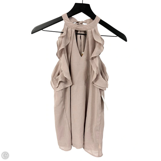 Top Sleeveless By Clothes Mentor In Mauve, Size: S