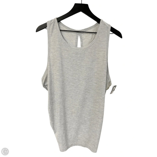 Athletic Tank Top By Old Navy In Grey, Size: Xl
