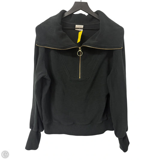 Sweatshirt Collar By Varley In Black, Size: L