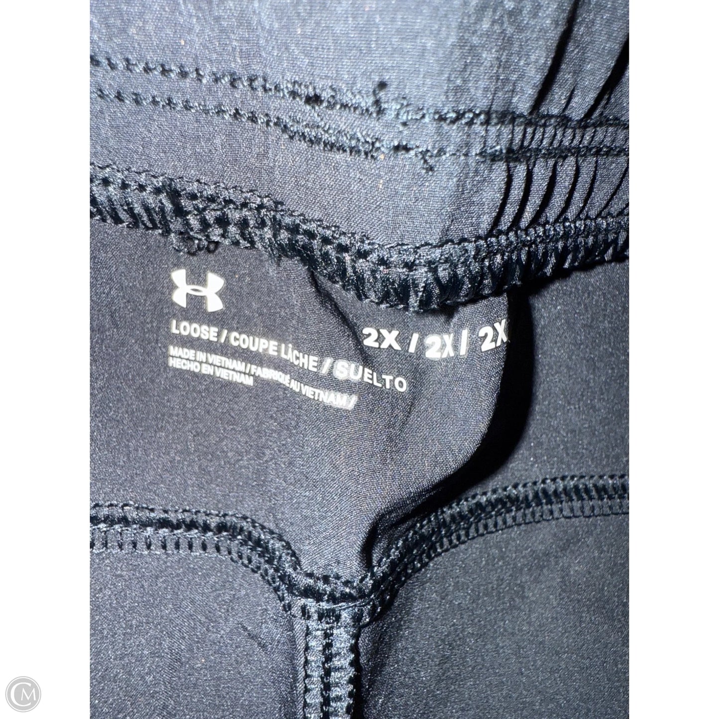 Athletic Pants By Under Armour In Black, Size: 2x