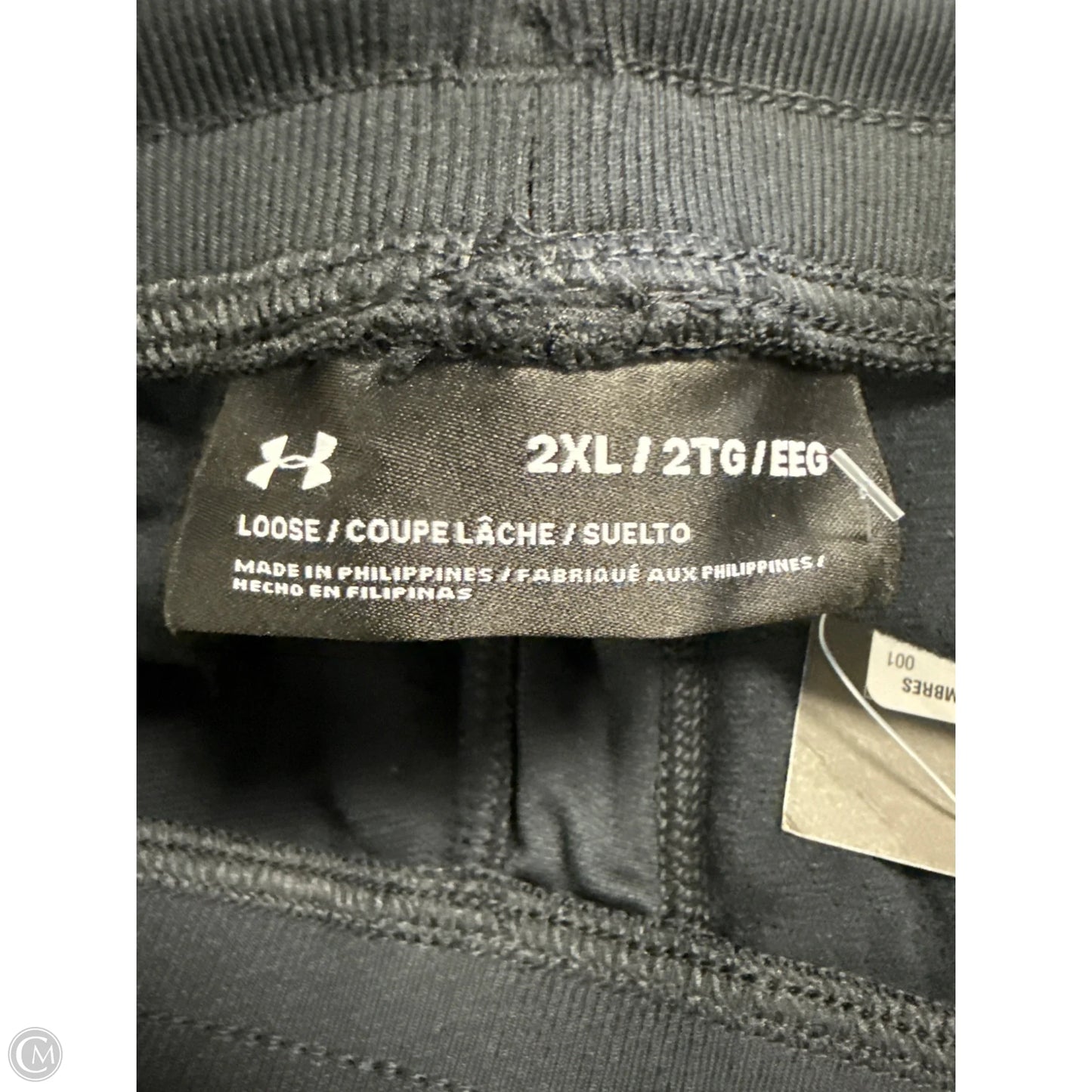 Athletic Pants By Under Armour In Black, Size: 2x
