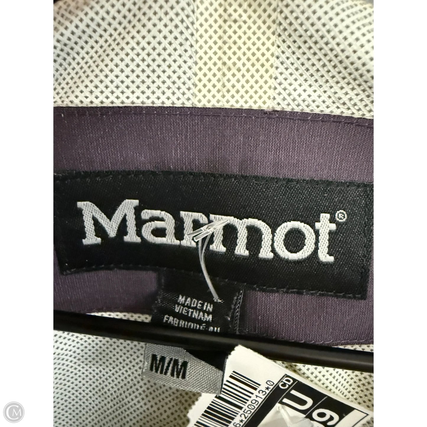 Jacket Windbreaker By Marmot In Purple, Size: M