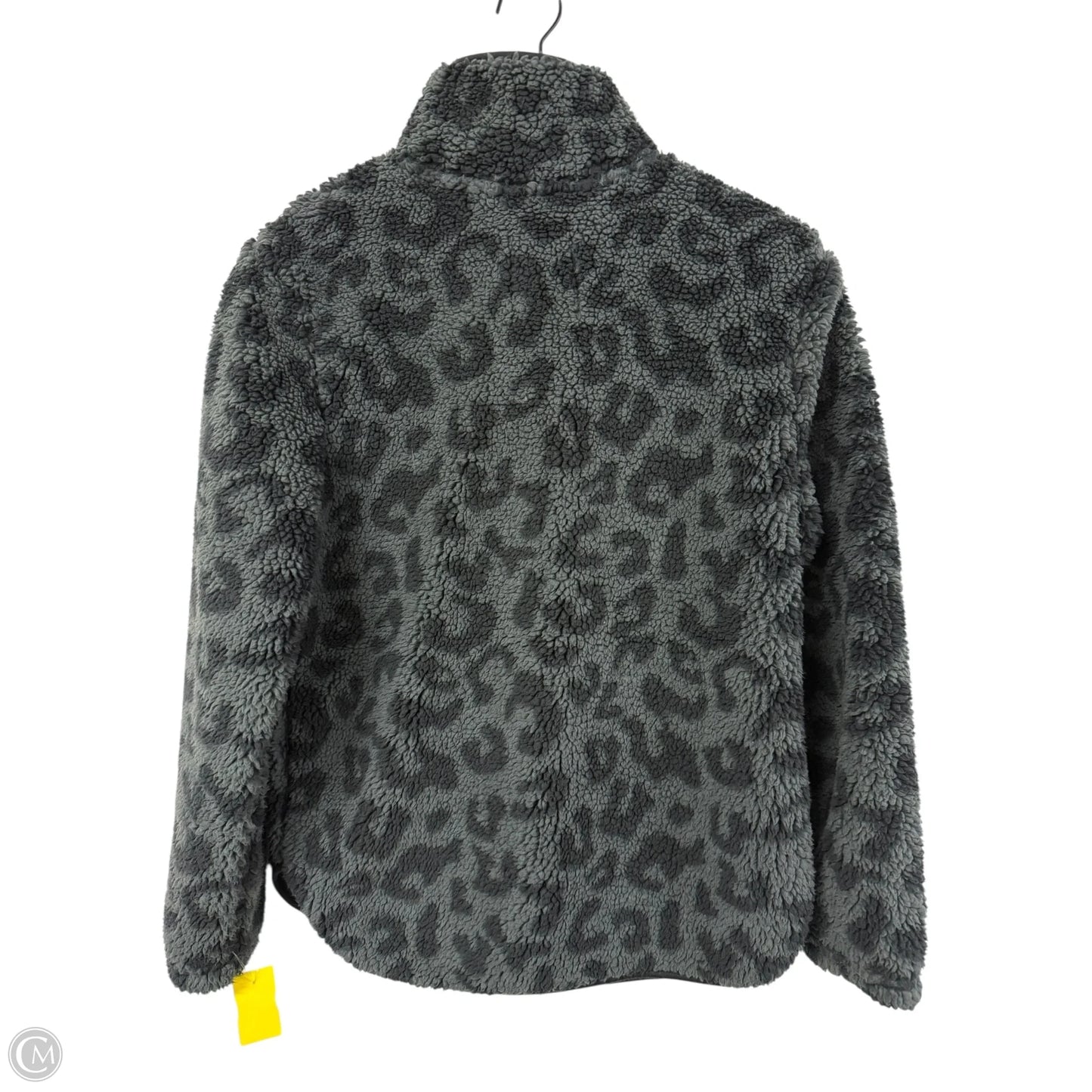 Jacket Faux Fur & Sherpa By Members Mark In Black & Grey, Size: S