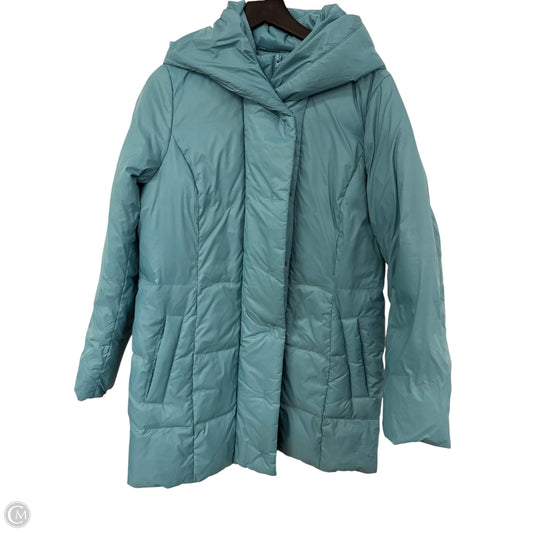 Coat Puffer & Quilted By J. Jill In Blue, Size: M