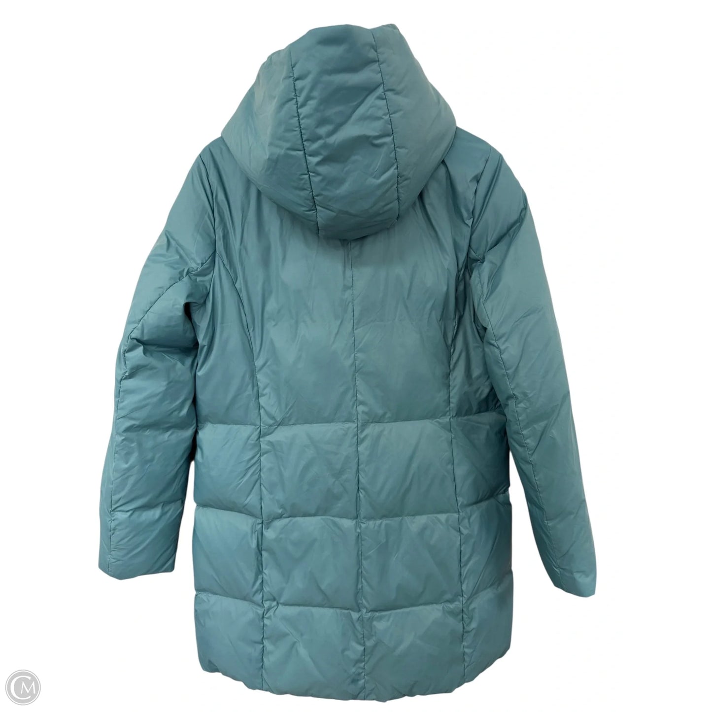 Coat Puffer & Quilted By J. Jill In Blue, Size: M