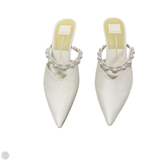 Shoes Heels Kitten By Dolce Vita In White, Size: 8