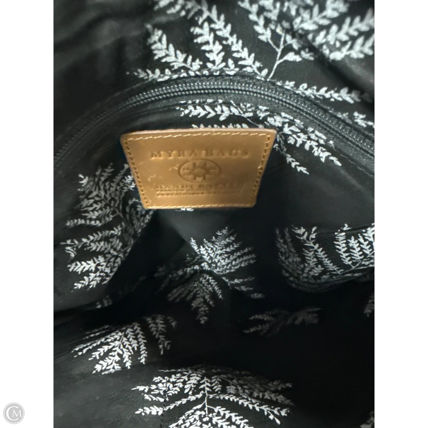 Crossbody Leather By Myra, Size: Medium