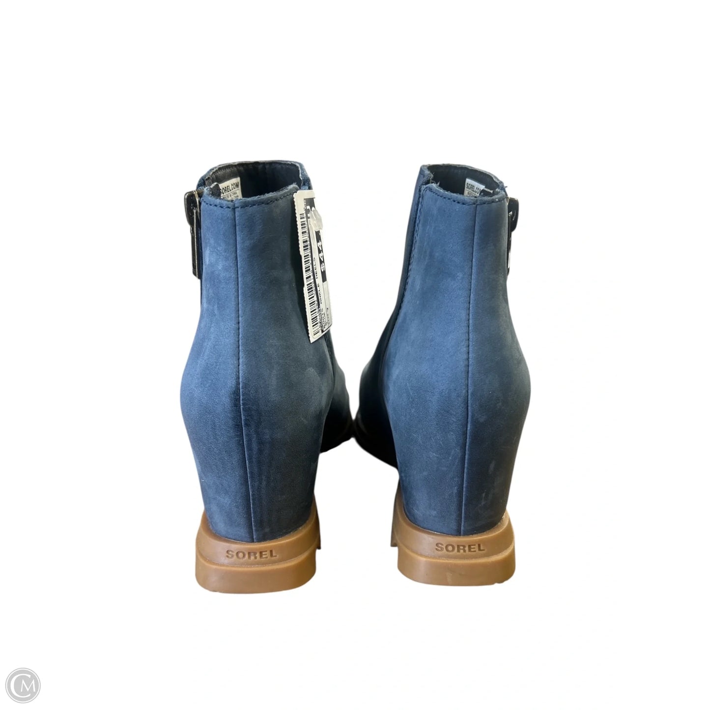 Boots Ankle Heels By Sorel In Blue, Size: 7