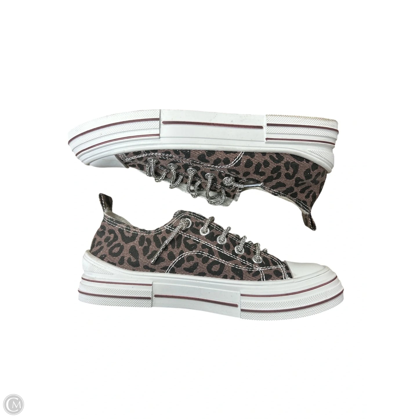Shoes Flats By Very G In Animal Print, Size: 8