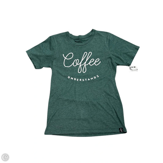 Top Short Sleeve By Clothes Mentor In Green, Size: S