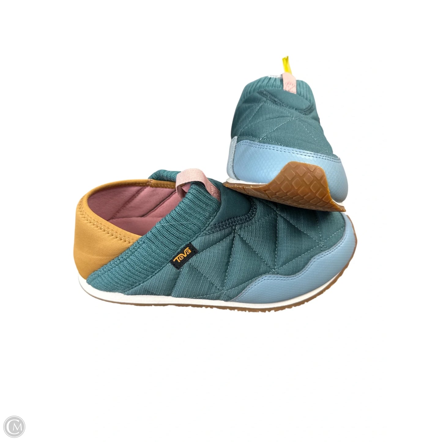 Shoes Flats By Teva In Teal, Size: 7