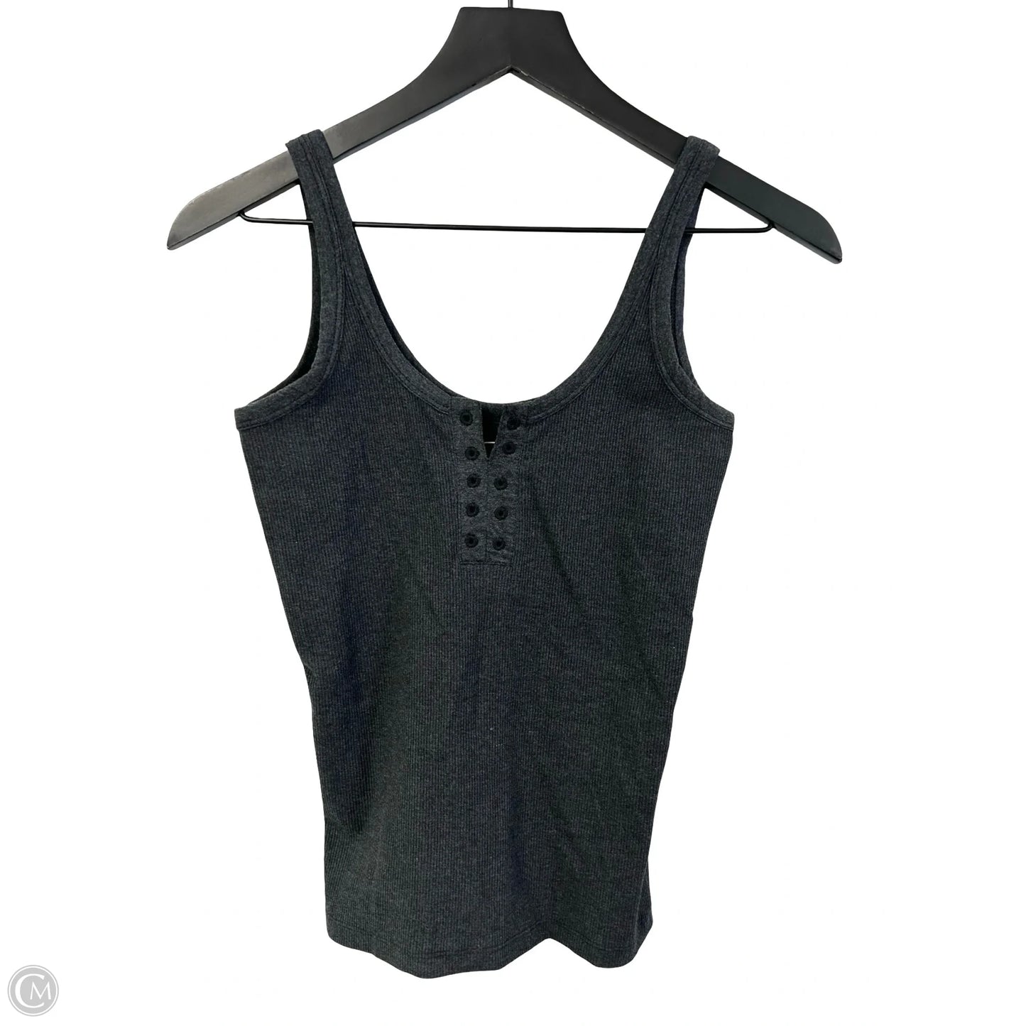 Top Sleeveless By Cmc In Grey, Size: S