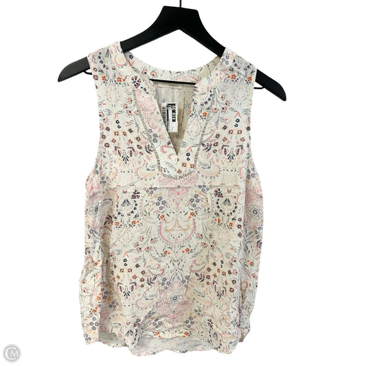 Top Sleeveless By Lovestitch In Multi-colored, Size: S