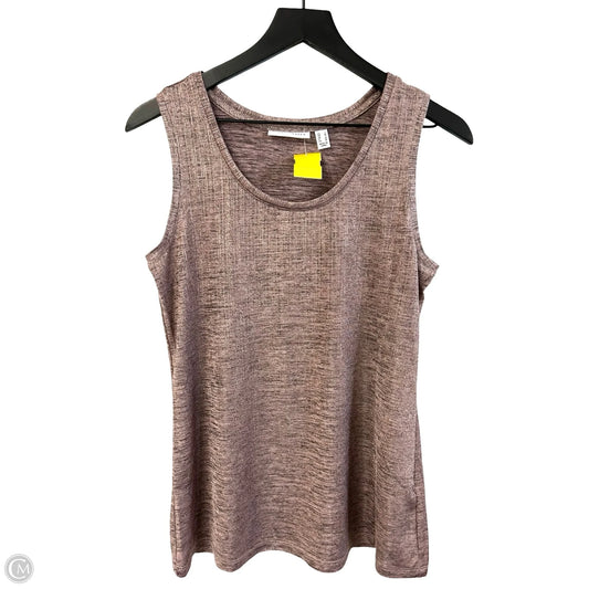 Top Sleeveless By Susan Graver In Mauve, Size: S