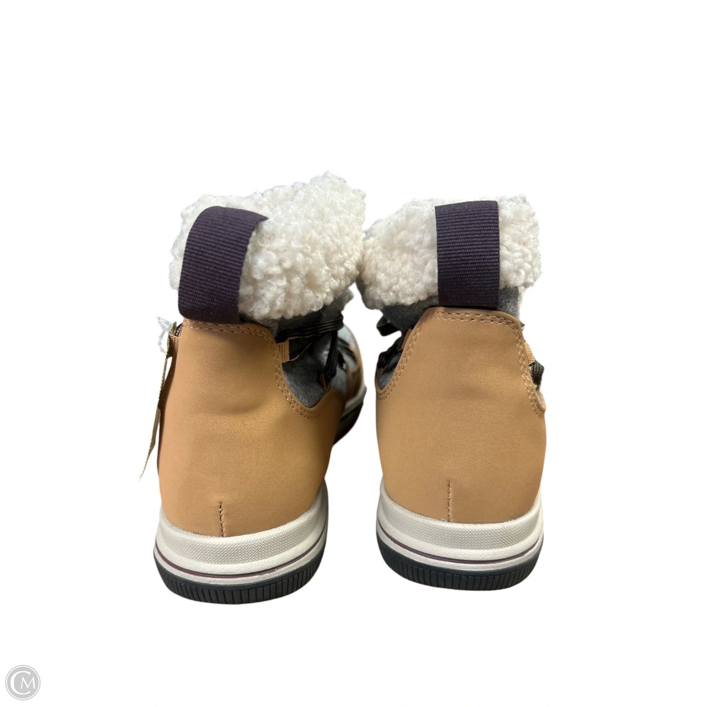 Boots Snow By Clarks In Brown & Grey, Size: 8.5