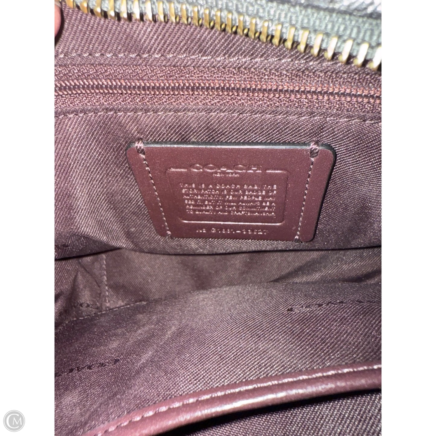 Crossbody Designer By Coach, Size: Small