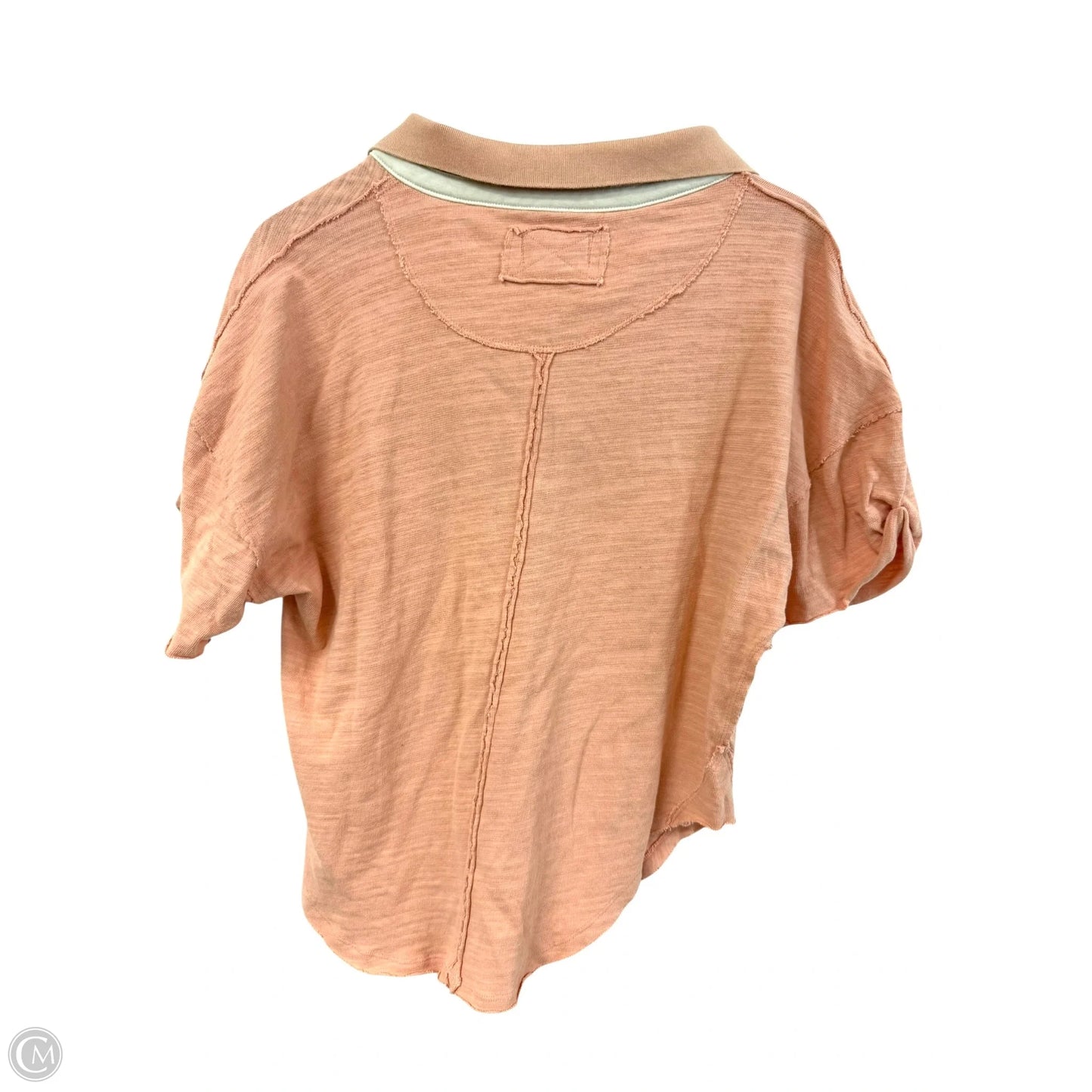 Top Short Sleeve By We The Free In Peach, Size: S
