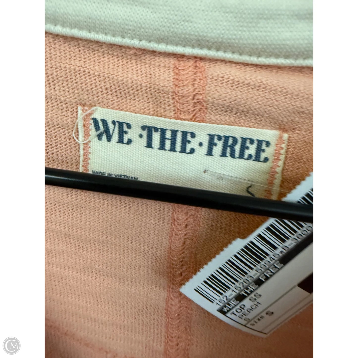 Top Short Sleeve By We The Free In Peach, Size: S