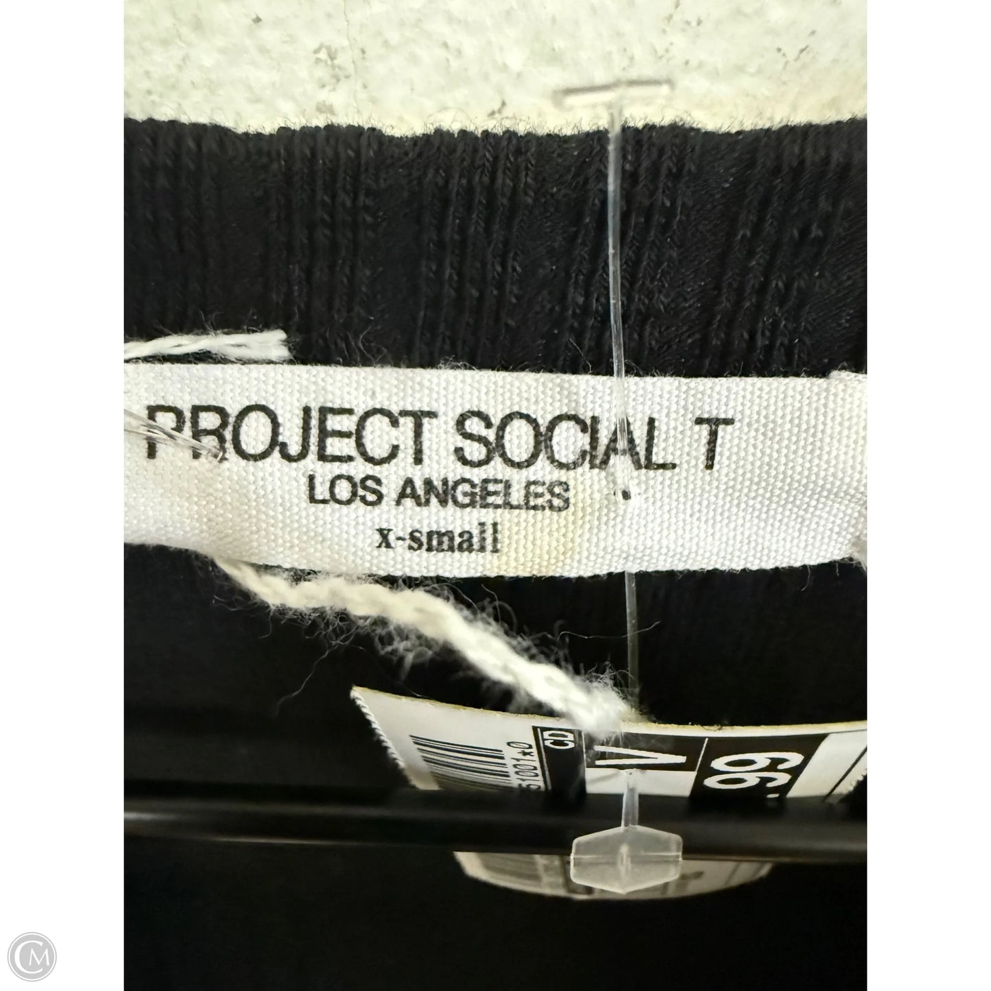 Top Long Sleeve By Project Social Tee In Black, Size: Xs