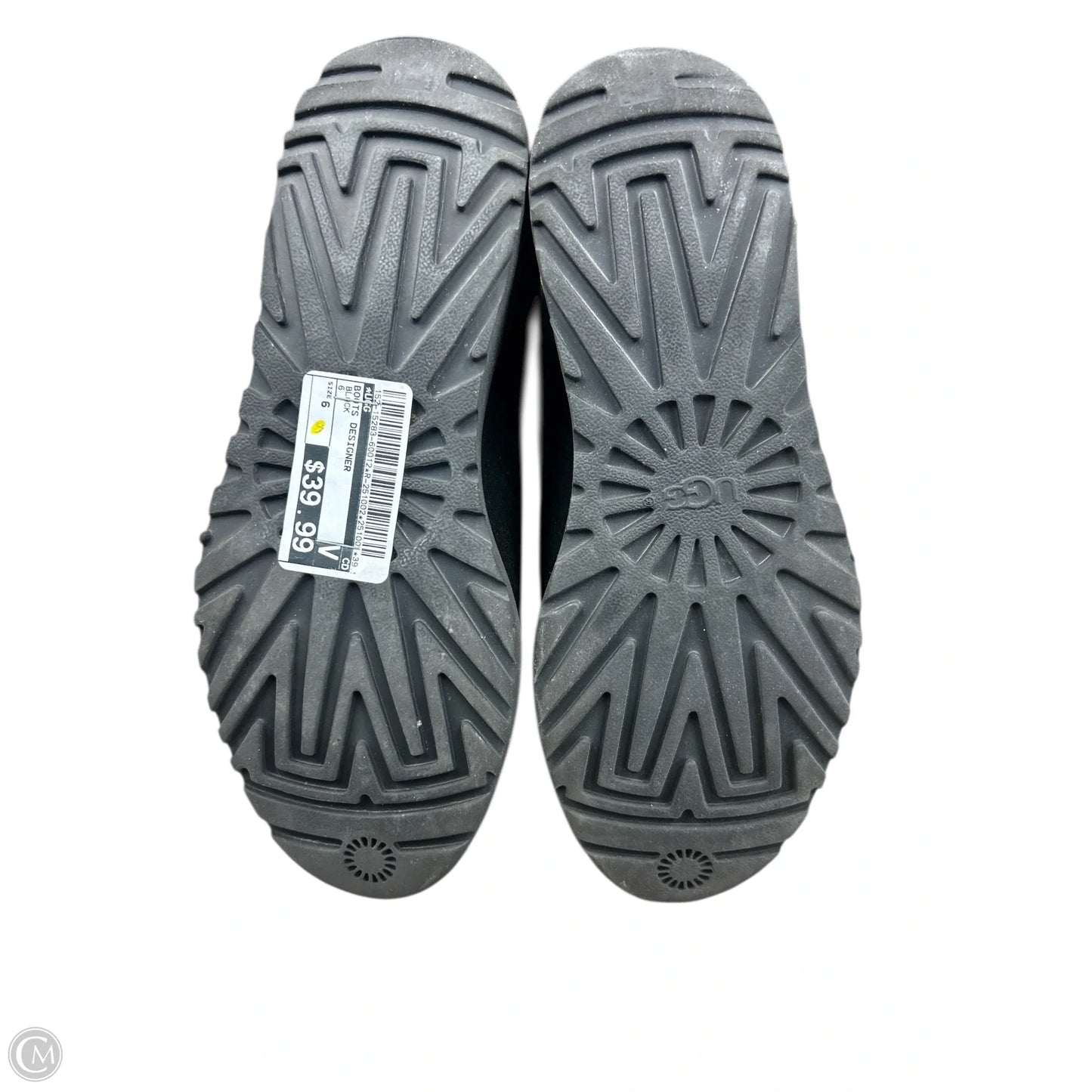 Boots Designer By Ugg In Black, Size: 6