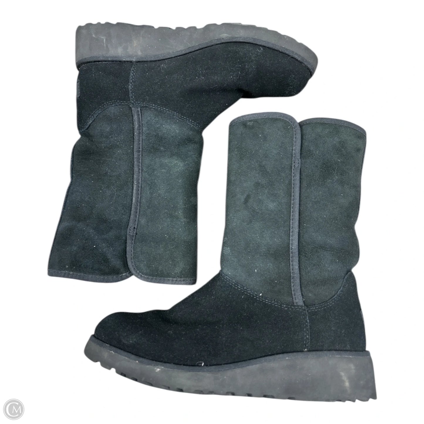 Boots Designer By Ugg In Black, Size: 6