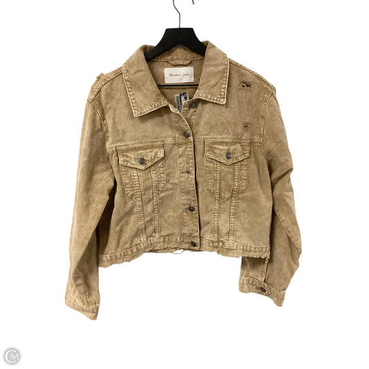 Jacket Other By Mustard Seed In Yellow, Size: L