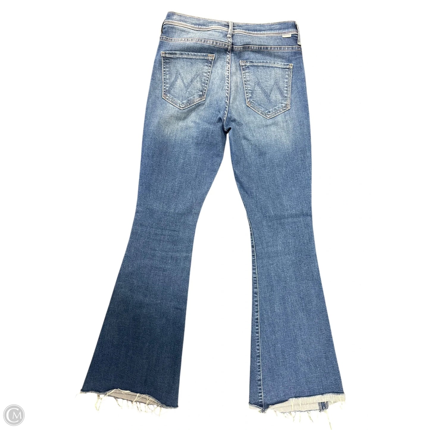 Jeans Flared By Mother In Blue Denim, Size: 6