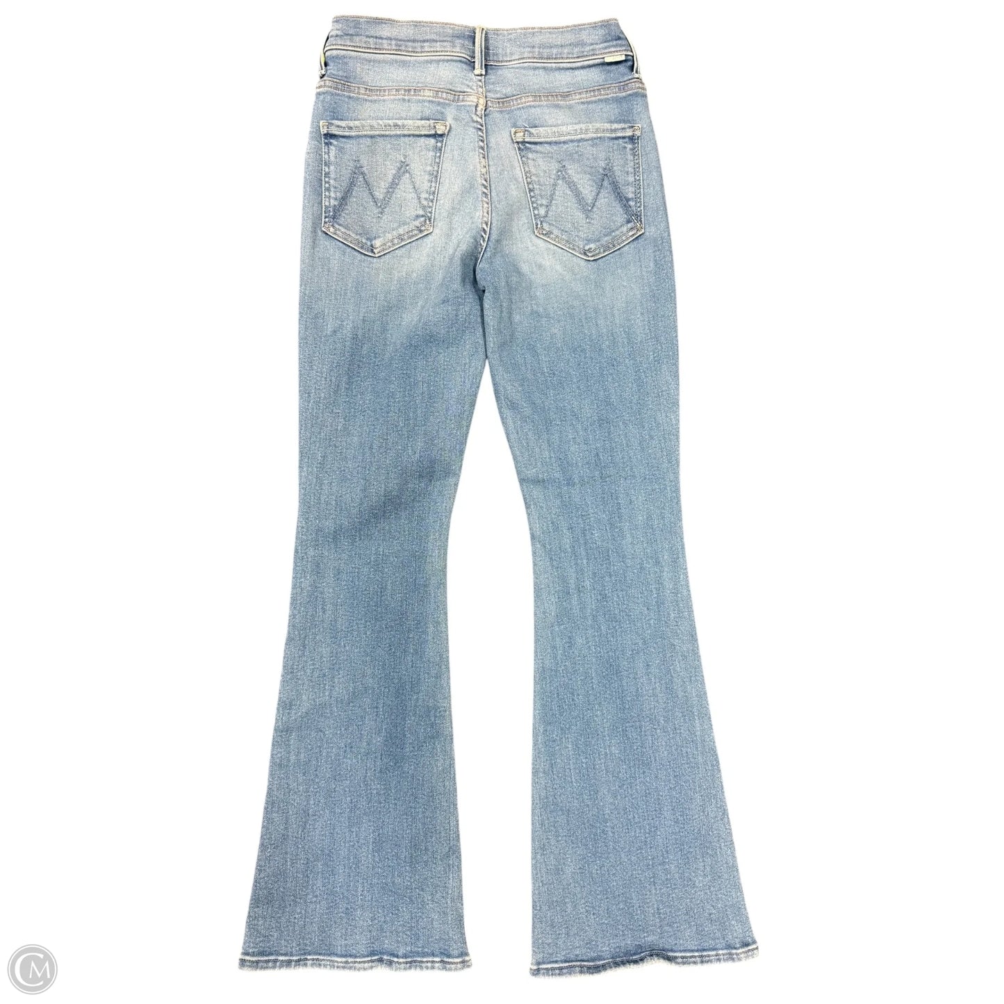 Jeans Flared By Mother In Blue Denim, Size: 6