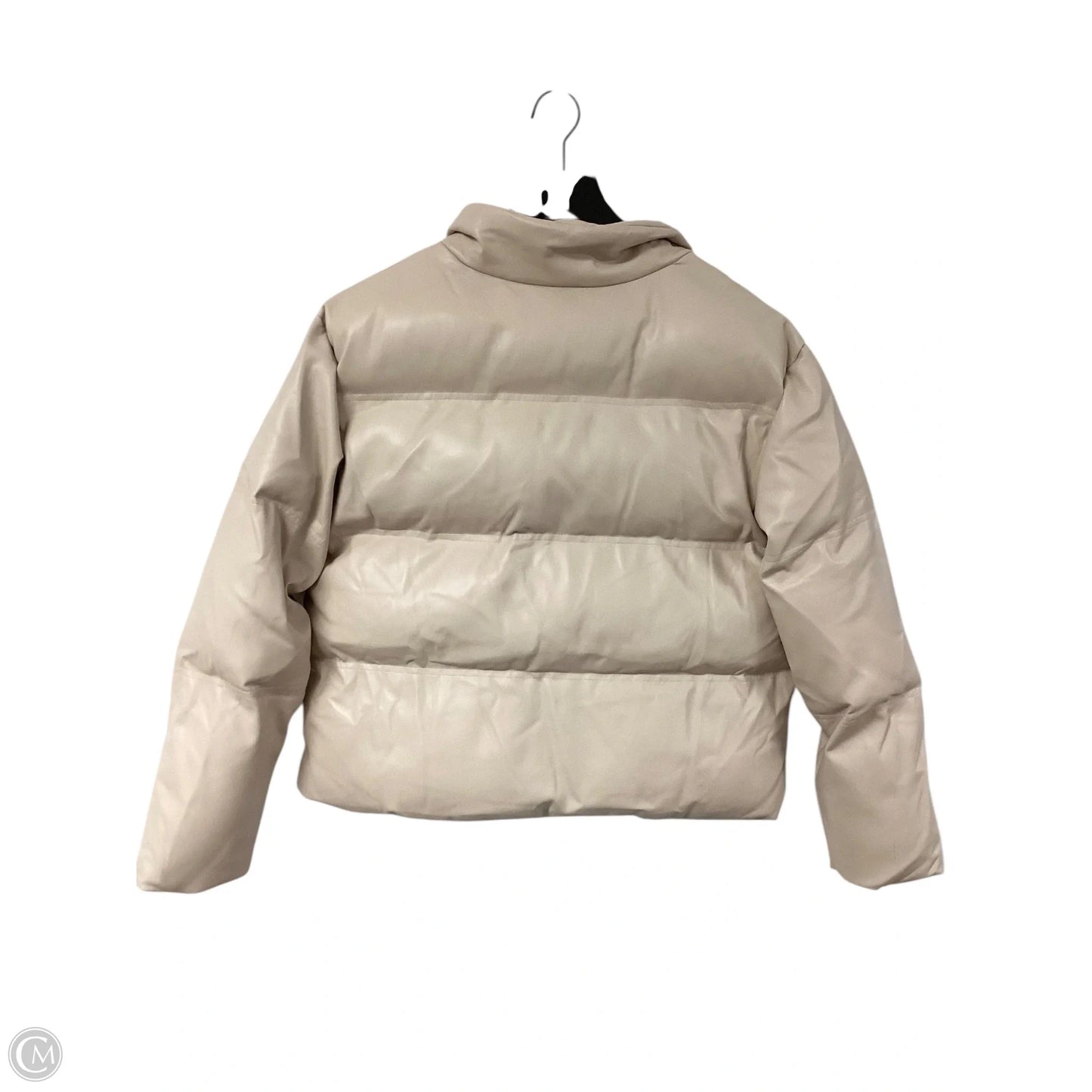 Coat Puffer & Quilted By Wishlist In Tan, Size: M