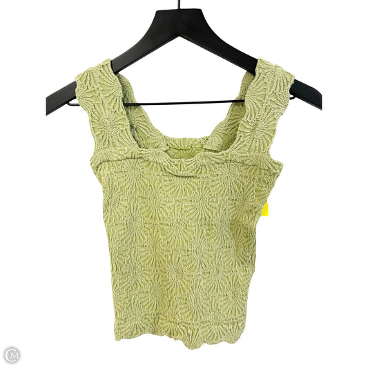 Top Sleeveless By Clothes Mentor In Green, Size: S