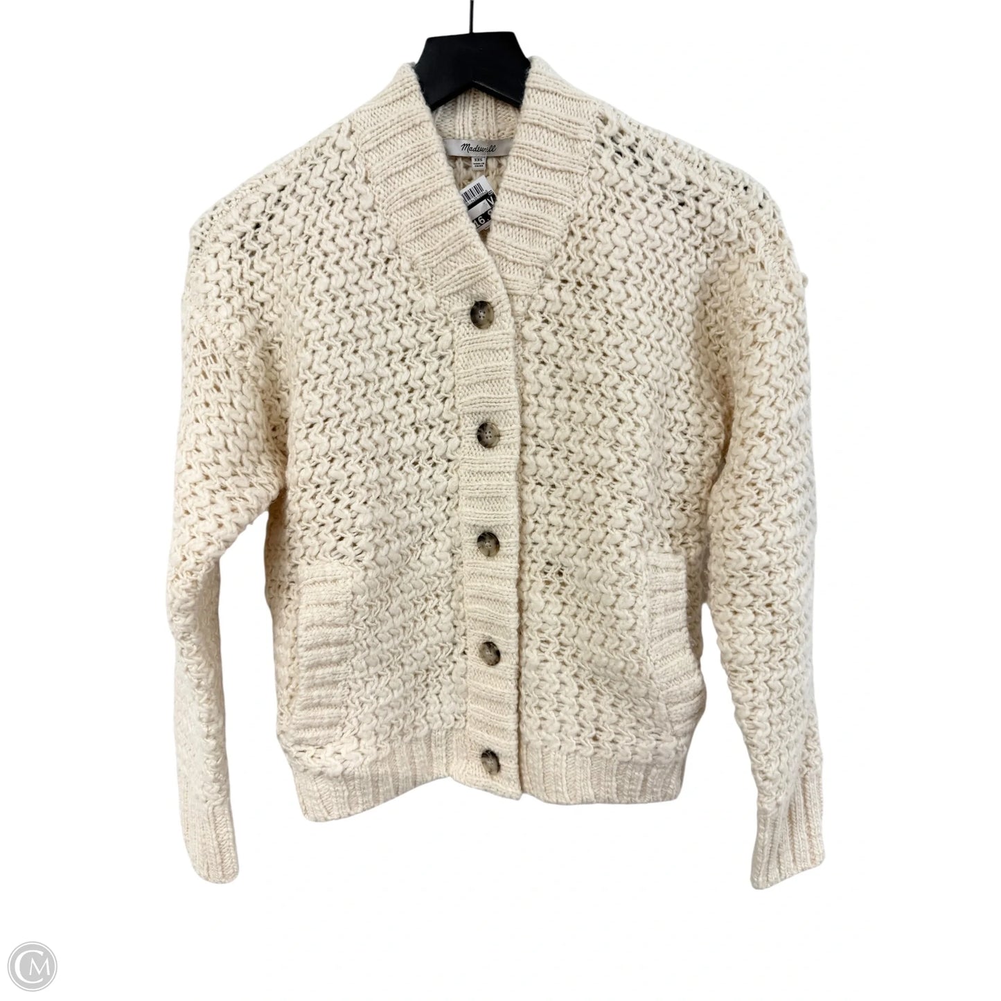 Sweater By Madewell In Cream, Size: Xxs
