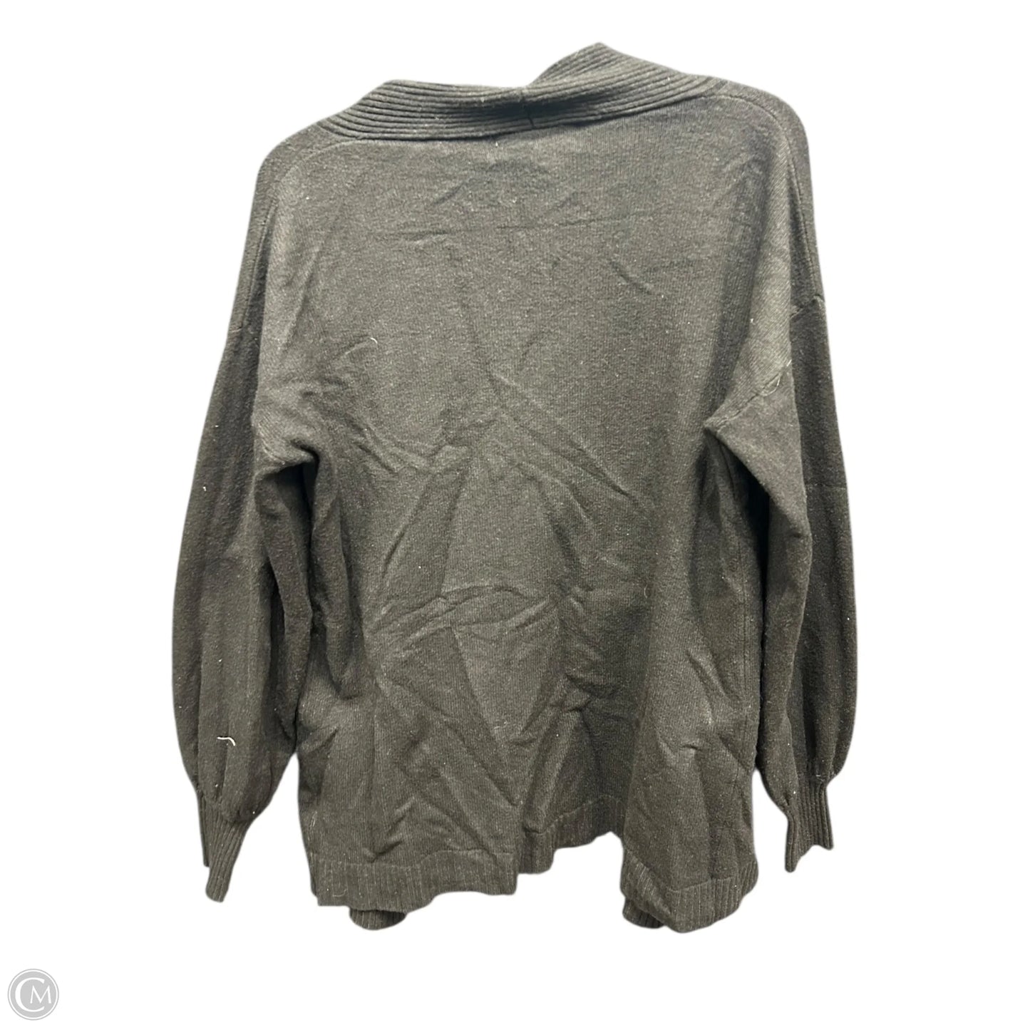 Sweater Cardigan By Leela & Lavender In Black, Size: M