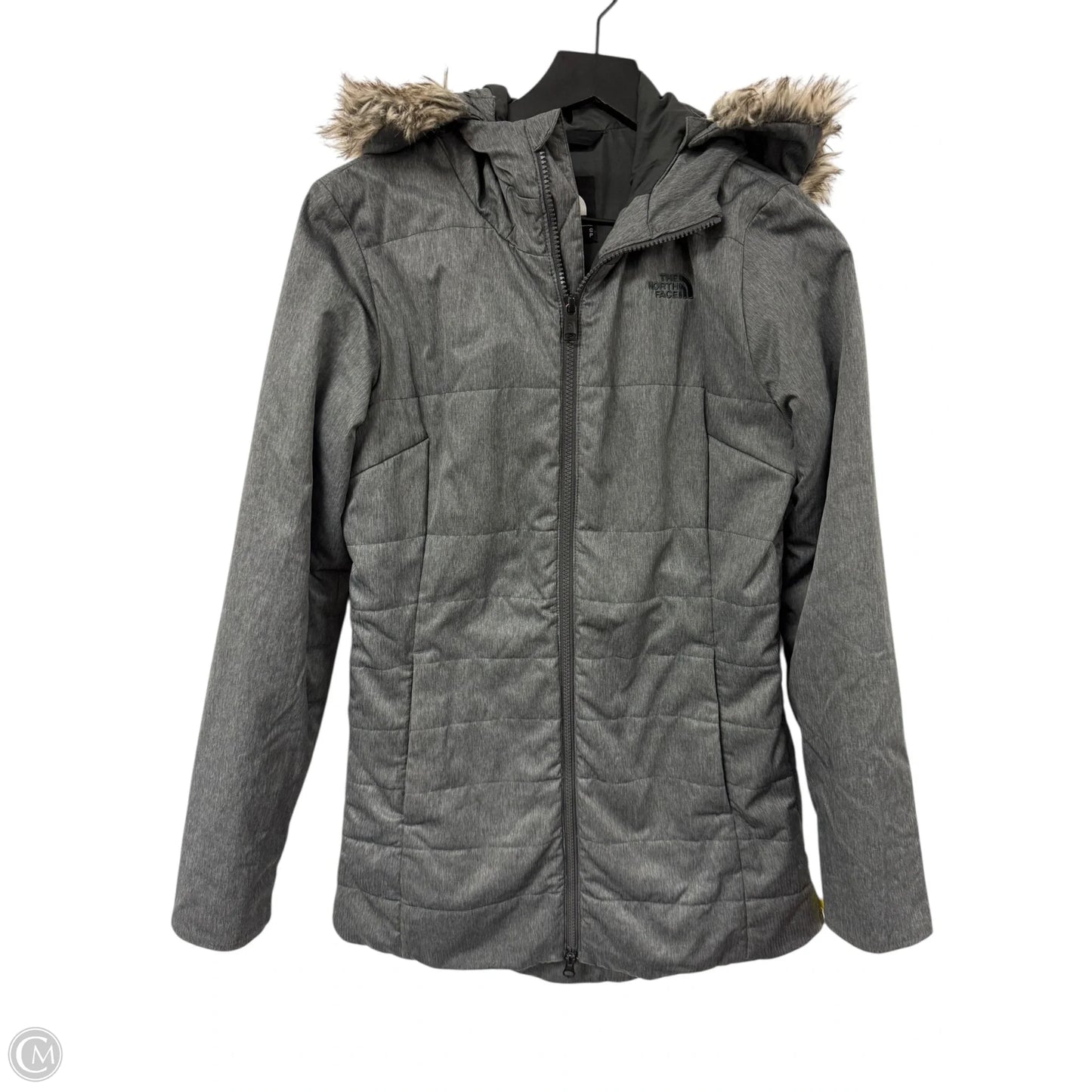 Coat Parka By The North Face In Grey, Size: S
