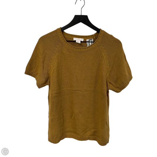 Sweater Designer By Halston In Yellow, Size: L