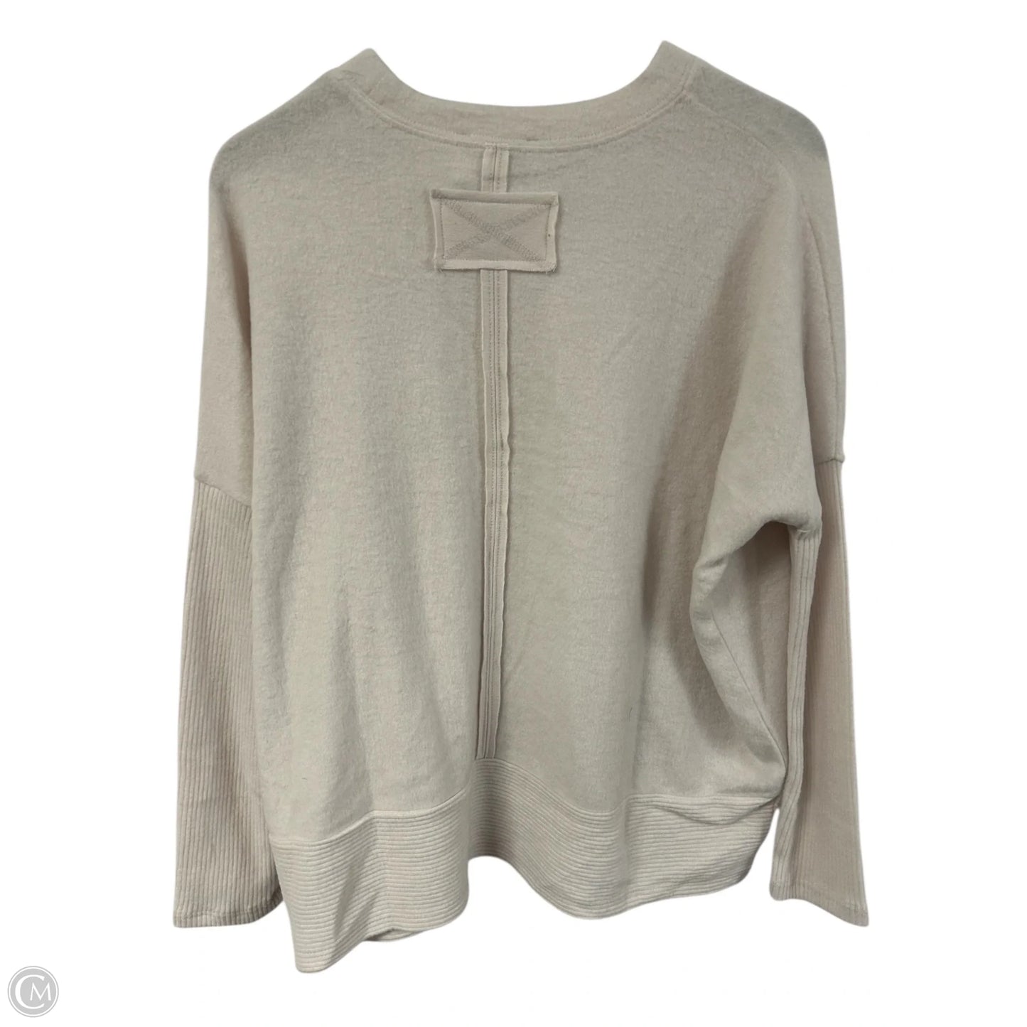 Sweater By Zenana In Cream, Size: L