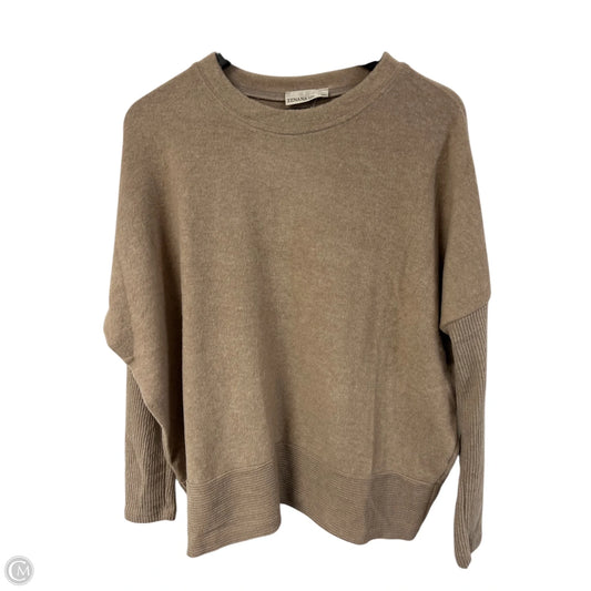 Sweater By Zenana In Tan, Size: L