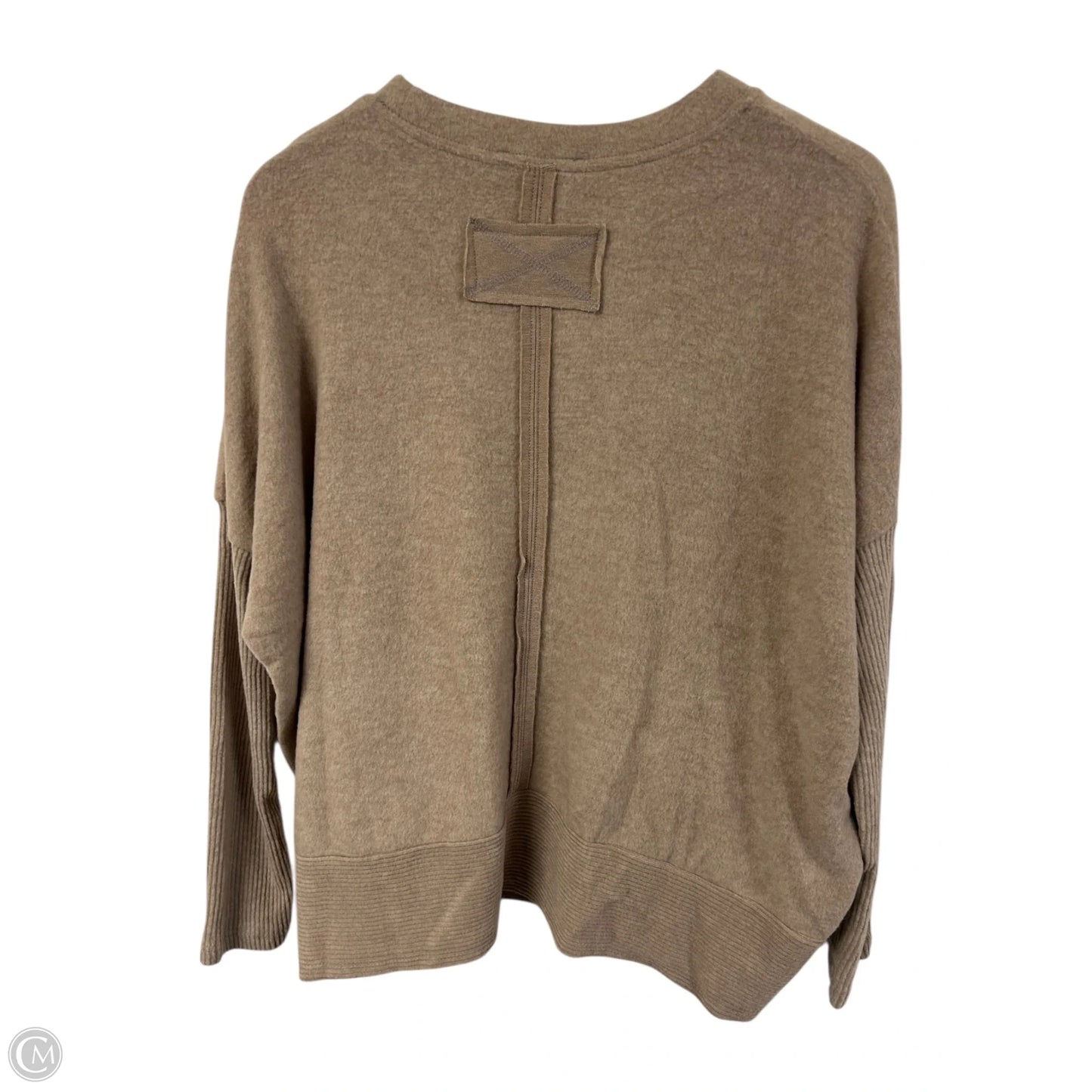 Sweater By Zenana In Tan, Size: L